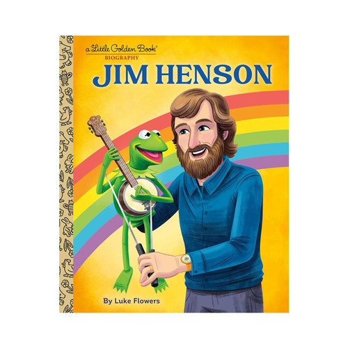 【自营】预售  Jim Henson 吉姆亨森 Little Golden Book Biography 芝麻街 精装影视人物传记小金书 英文原版