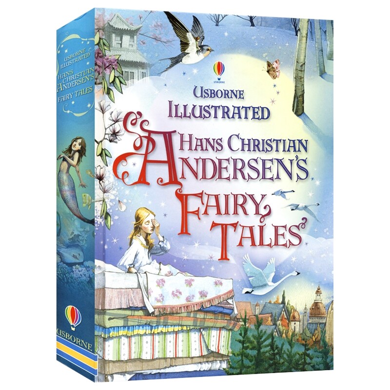 【自营】Usborne Illustrated Hans Christian Andersen's Fairy Tales 安徒生童话插图故事合集12个故事 英语课外阅读 英文原版
