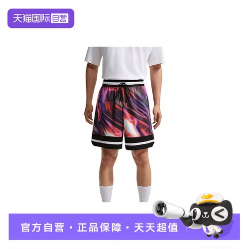 【自营】NIKE耐克男短裤透气速干篮球运动裤印花五分裤IR6283-100