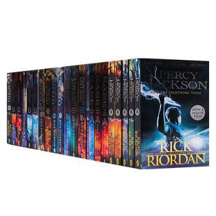 【自营】Percy Jackson 波西杰克逊全套22册英文原版小说阿波罗的审判奥林匹斯英雄埃及守护神北欧神话波西杰克逊与魔兽之海青少年