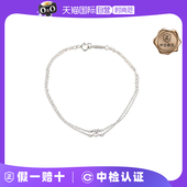 自营 中古95新蒂芙尼Solitaire铂金950钻石15.5cm手链