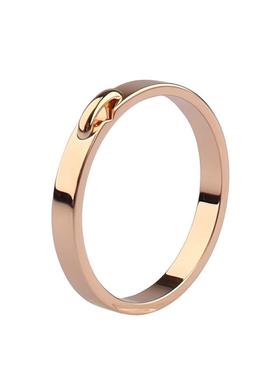 【自营】中古95新CHAUMET(尚美)Liens Evidence750玫瑰金64号戒指