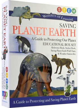 【自营】Saving Planet Earth (A Guide to Protecting Our Planet) STEM 教育理念 综合素质培养 儿童百科 拯救地球 英文原版