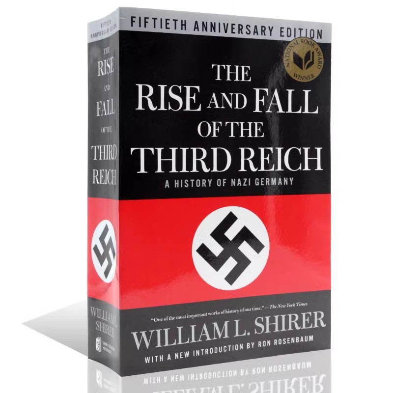 【自营】第三帝国的兴亡The Rise and Fall of the Third Reich英文原版小说纳粹德国历史书籍 威廉·夏伊勒 英语读物课外阅读图书