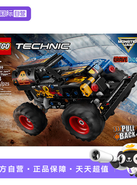 【自营】乐高42219Monster Jam Grave火冰回力车儿童玩具生日礼物