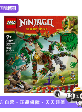 【自营】乐高LEGO71859生命源龙拼插积木儿童玩具生日礼物