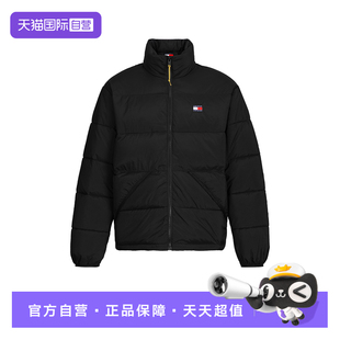 【自营】TOMMY HILFIGER男士运动日常风格通勤刺绣立领拉链棉服