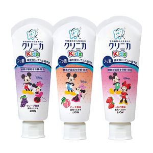 8.45元包邮 LION 狮王 酵素低氟 儿童牙膏60g