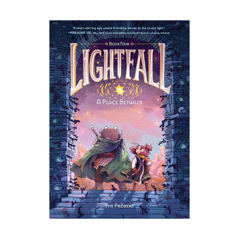 【自营】预售 英文原版 Lightfall #4: A Place Between  全彩漫画绘本图画书 儿童友谊冒险主题 图像式章节小说 青少年课外阅读