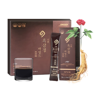 【自营】不老健红参韩国黑参浓缩液男女滋补品高丽参口服液礼盒装