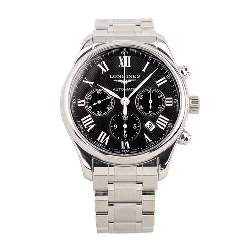 【自营】中古99新浪琴/名匠系列/三眼计时功能/42mm/自动机械男表