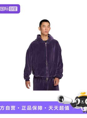 【自营】NIKE耐克男子百搭外套连帽开衫仿丝绒篮球夹克IM0636-525