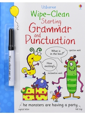 【自营】Usborne Wipe-clean Collection 幼儿英语可擦活动书 5册套装 趣味益智 寓教于乐 3-6岁 英文原版进口儿童图书