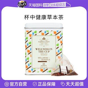 【自营】Harneysons哈尼桑尔丝杯中健康花草茶茶包花茶40g20包