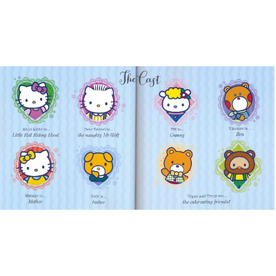 【自营】Hello Kitty Is Little Red Riding Hood 凯蒂猫是小红帽 英文原版童话绘本 英文原版进口图书