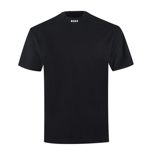 【自营】Hugo Boss/雨果博斯 男士半高领logo短袖T恤衫 50555527