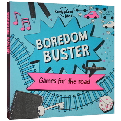 【自营】英文 Boredom Buster 无聊 Lonely Planet Kids读物童书