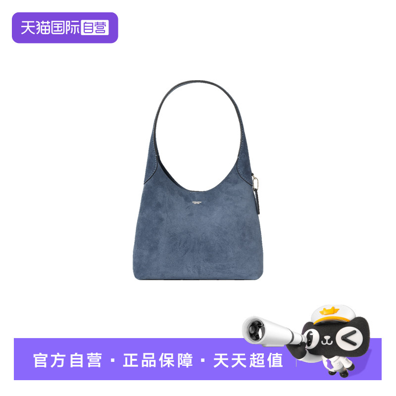 【自营】COACH 专柜款女士皮质单肩斜挎包手提袋蔻驰单肩包手提包
