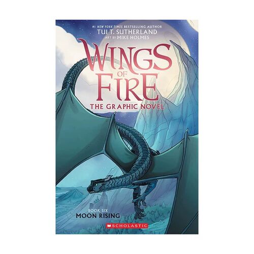 【自营】预售 英文原版 Wings Of Fire #6 Moon Rising 火翼飞龙 新月初升 全彩漫画版 中小学课外读物 奇幻魔法冒险故事书