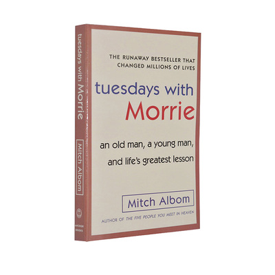 【自营】预售 英文原版 Tuesdays with Morrie 相约星期二 十四堂星期二的课 余秋雨倾情推荐 米奇阿尔博姆 现代励志经典