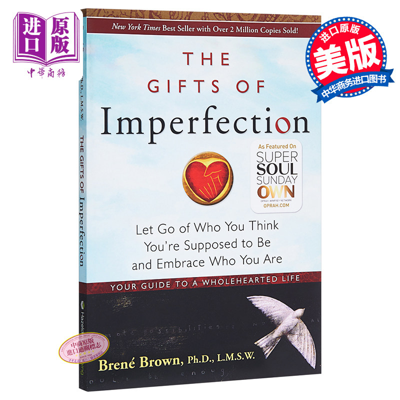 【直营图书】【中商原版】不完美的礼物 the gifts of imperfection