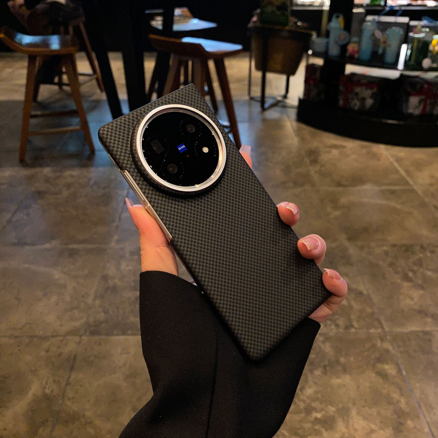 官方推荐/凯夫拉纹理磁吸手机壳