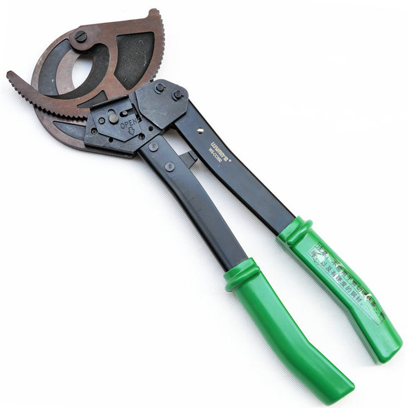 威力狮 棘轮手动电缆剪 500平方电缆钳 电线剪ws-cc500