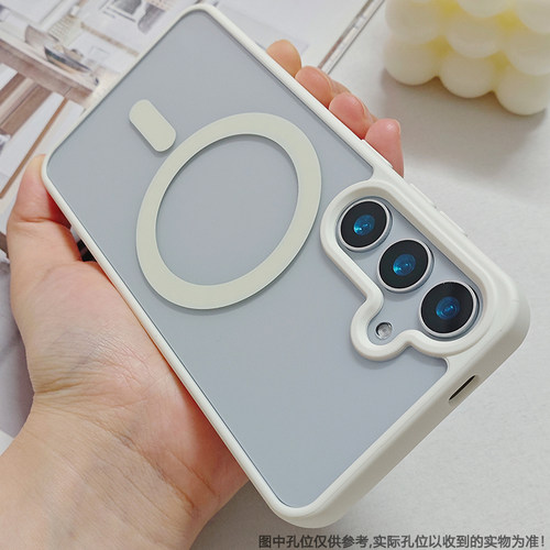 适用于三星S系列马卡龙磁吸壳