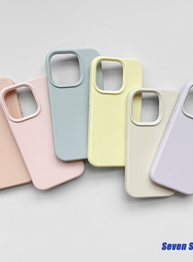 少女粉软糯真液态硅胶ins适用iphone17promax马卡龙16pro苹果15手机壳14纯色镜头全包16plus情侣13简约防摔套
