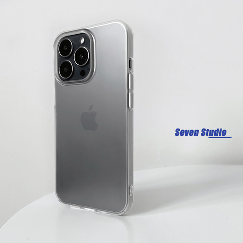 苹果iPhone磨砂透明不发黄超薄
