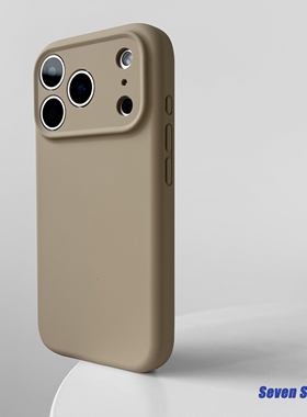 软糯液态硅胶AI一体拍照键适用苹果iPhone17promax/16pro手机壳14纯色13镜头全包plus高级感情侣简约防摔套