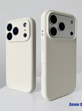 软糯液态硅胶AI一体拍照键适用苹果iPhone17promax/16pro手机壳14纯色13镜头全包plus高级感情侣简约防摔套