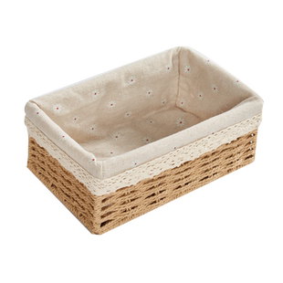 专业定制藤草编收纳框收纳篮手工编织收纳箱收纳盒高档定制杂物筐