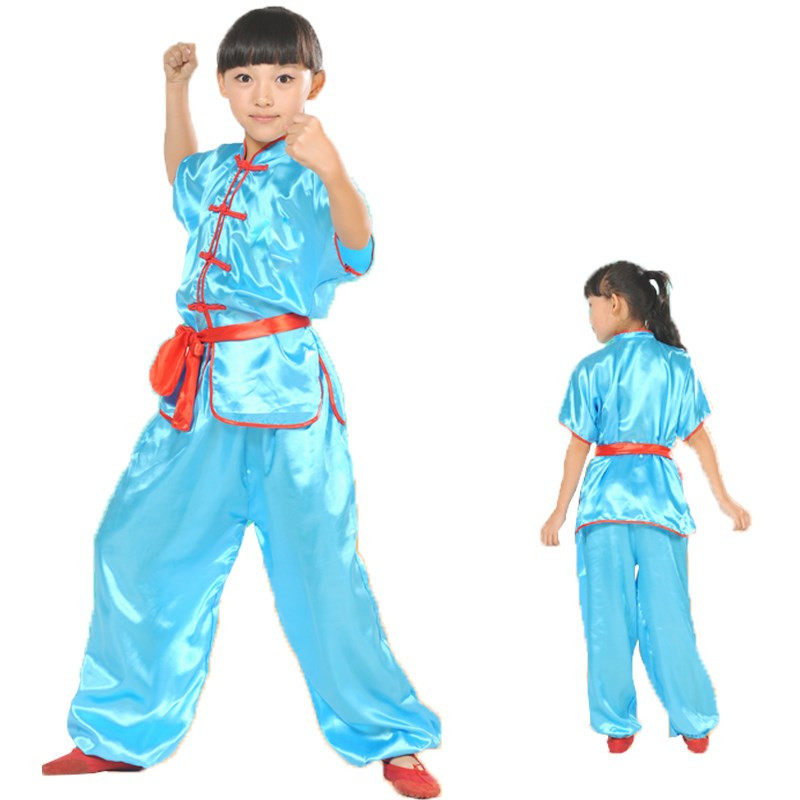 六一武术服男女儿童短袖衣服少儿中国功夫舞龙民族风表演服装在类目 女装/女士精品, 唐装/民族服装/舞台服装, 民族服装/舞台装中 - 来自Buy2taobao.com提供专业的淘宝代购服务
