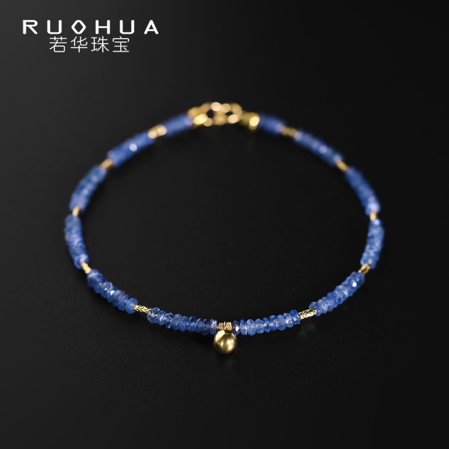 【1/24-25日直播间新品上新】若华珠宝锦瑟 蓝宝石手链18K金彩宝,珠宝/钻石/翡翠,手饰,淘宝优惠券,粉丝福利购,淘宝优惠卷