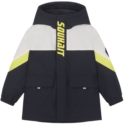 儿童风衣外套春秋厚外套工装风