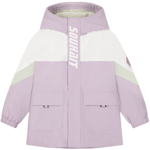 水孩儿儿童外套加绒春秋装新品中大童拼接男童女童厚三防工装风衣