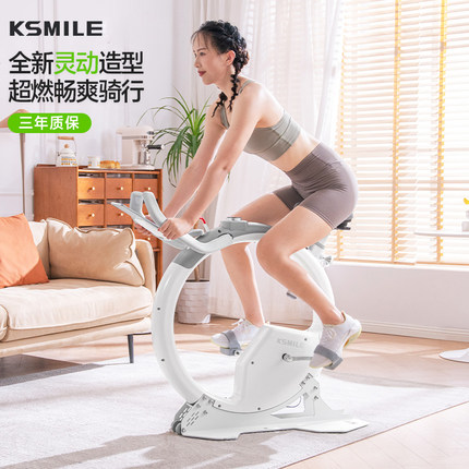 康乐佳动感单车家用小型自行车智能脚踏车磁控静音健身运动器材
