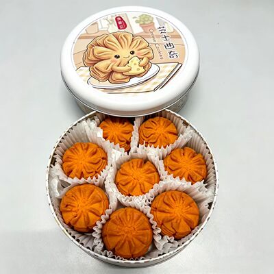 澳门代购澳锦记饼家夏威夷果杏仁薄脆 牛油曲奇 朱古力软心蛋卷
