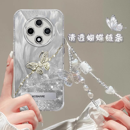 oppoa3pro羽纱蝴蝶闪粉镜头膜