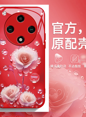 露水珠花适用oppofindx8手机壳新款findx7pro防摔findx6创意x6pro高颜值findx5红色x5pro超薄pr0简约全包边女