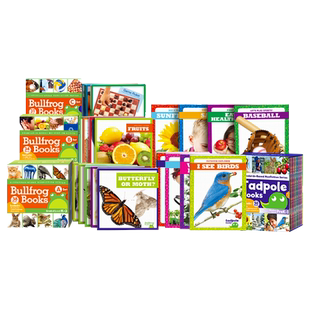 文脉书局 美国点读版Jump百科分级读物Tadpole Books 蝌蚪系列 Bullfrog Books 牛蛙系列