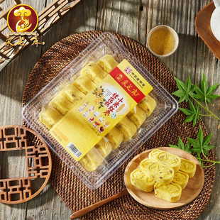 苏州特产采芝斋门店同款小米红枣山药八宝糕桂花糕老字号代餐零食