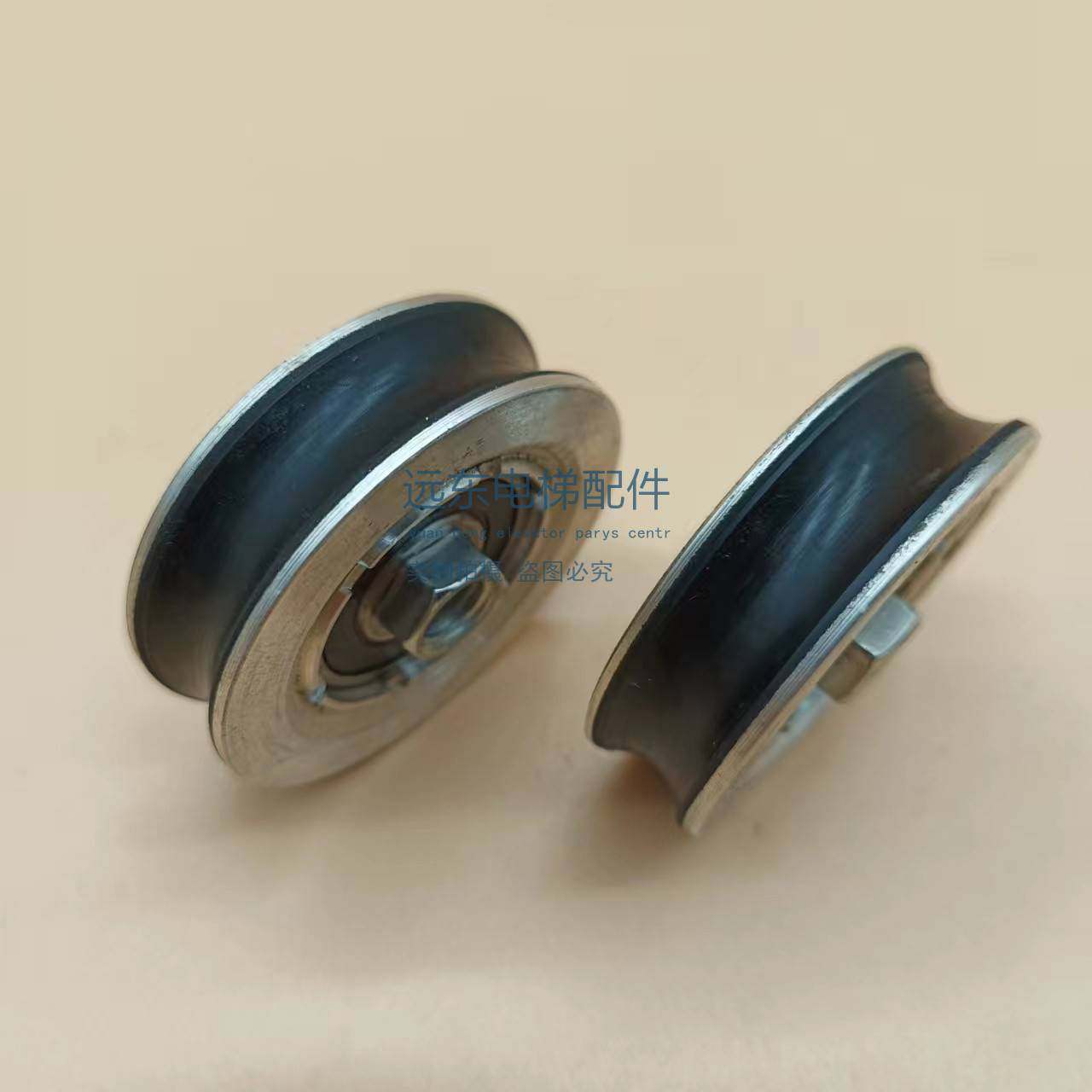 全新电梯门挂轮56*16*6201 厅门门轮吊轮适用于5500思迈特