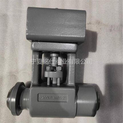 Q661Y-25C 气动L铸钢疏水球阀图片