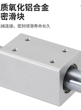 SMC型CY3B无杆气缸磁偶式长行程气动RMS/CY1B10/1O5/20/25/35/40