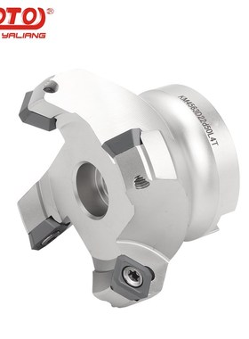 新款数控面铣刀盘CNC加工中心铣床平面45度刚用刀盘KMT12/50/6现