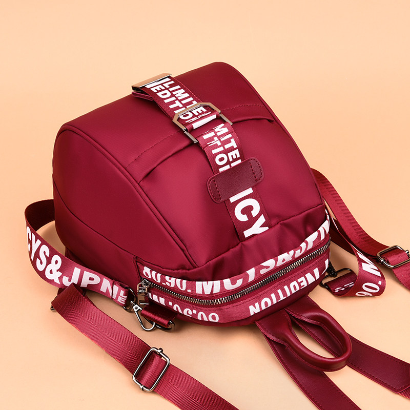 Kamel双肩包女2019新款韩版尼龙牛津布休闲时尚个性小背包潮流