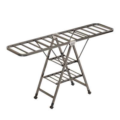 2024新款！折叠晾衣架免安装落地