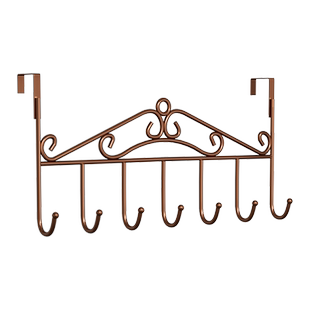 门后挂钩免打孔强力承重玄关挂衣钩挂包帽子钥匙头盔神器置物架